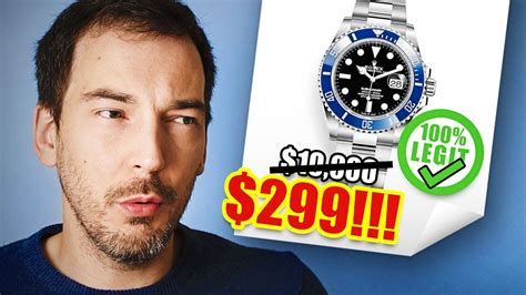 time luxury watches scam